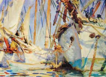 John Singer Sargent White Ships Sweden oil painting art